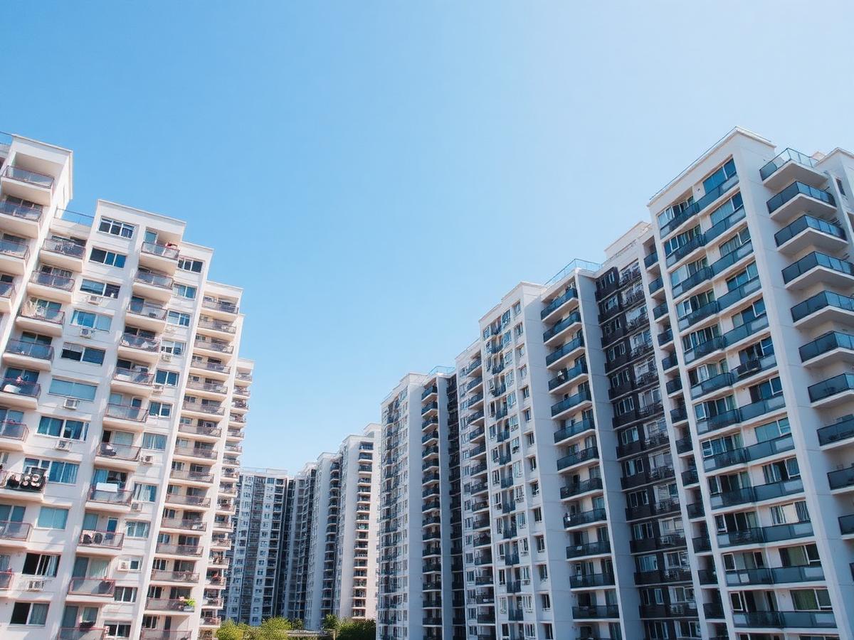 Fachada de condomínio residencial